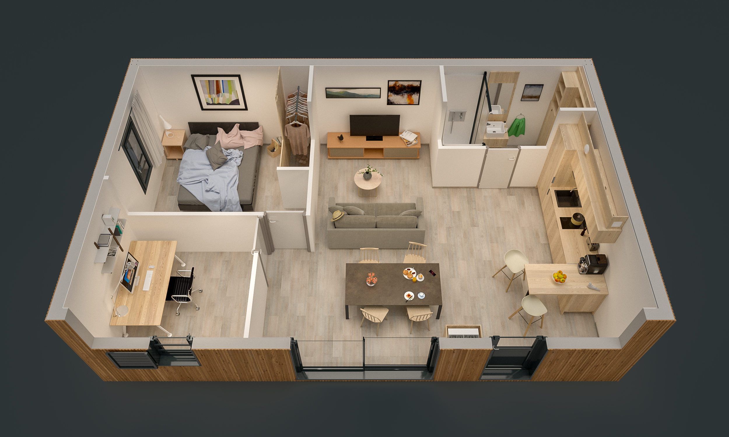 Sunny House 3D
